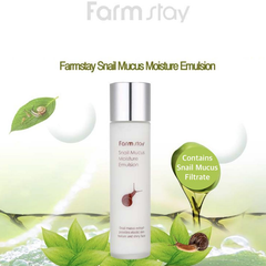 FARM STAY Snail Mucus Moisture Emulsion 150ml (3 Options)