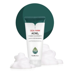 FARM STAY Cica Farm Acne Foam Cleanser 180ml (3 Options)