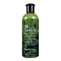 FARM STAY 76 Green Tea Seed Premium Moisture Toner, Emulsion 350ml (8 Options)