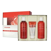 FARM STAY Collagen Essential Moisture Skin Care 3 SET (Toner+Emulsion+Cream)