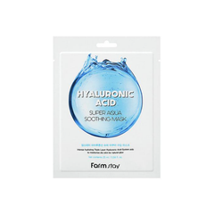 FARM STAY Hyaluronic Acid Super Aqua Soothing Mask 25ml (3 Options)