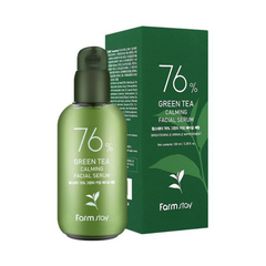 FARM STAY 76% Green Tea Calming Facial Serum 100ml (3 Options)