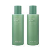 FARM STAY Tea Tree Biome Calming Toner, Emulsion 200ml (3 Options)