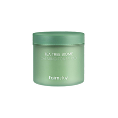FARM STAY Tea Tree Biome Calming Toner Pad 140ml (3 Options)