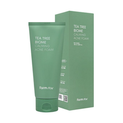 FARM STAY Tea Tree Biome Calming Acne Foam 180ml (3 Options)