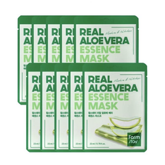 FARM STAY Real Aloe Vera Essence Mask 23ml (3 Options)