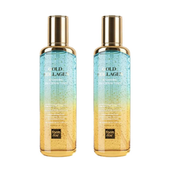 FARM STAY Gold Collagen Nourishing 2 In 1 Serum Toner 130ml (3 Options)
