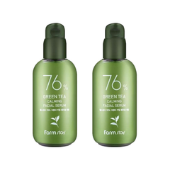 FARM STAY 76% Green Tea Calming Facial Serum 100ml (3 Options)