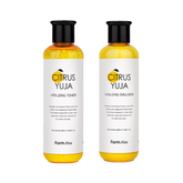 FARM STAY Citrus Yuzu Vitalizing Toner, Emulsion 280ml (3 Options)