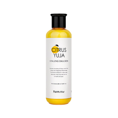 FARM STAY Citrus Yuzu Vitalizing Toner, Emulsion 280ml (3 Options)