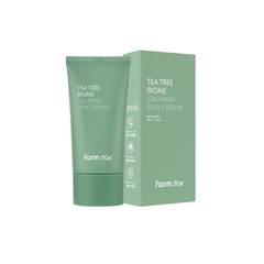 FARM STAY Tea Tree Biome Calming Sun Serum Cream 50g (3 Options)