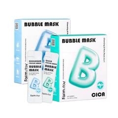 FARM STAY Collagen or Cica Facial Wash Bubble Mask (7 Options)