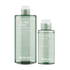 FarmStay Tea Tree Biome Calming Cleansing Water Special Set (400ml + 100ml / 13.52 Fl.oz. + 3.38 Fl.oz.) (3 Options)