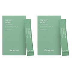 FARM STAY Tea Tree Biome Calming Sleeping Pack 4ml (3 Options)
