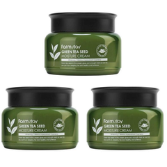 FARM STAY Green Tea Seed Moisture Cream 100g (3 Options)
