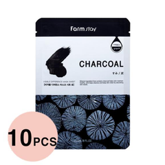 FARM STAY Visible Difference Mask Sheet Char-Coal (3 Options)