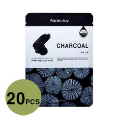 FARM STAY Visible Difference Mask Sheet Char-Coal (3 Options)