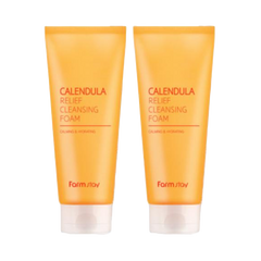 FARM STAY Calendula Relief Cleansing Foam 180ml (3 Options)