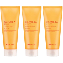 FARM STAY Calendula Relief Cleansing Foam 180ml (3 Options)
