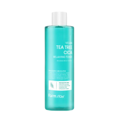 FARM STAY Vegan Tea Tree Cica Relaxing Toner 400ml (3 Options)