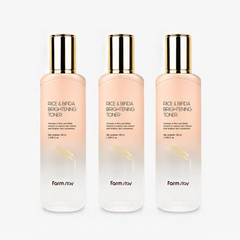 FARM STAY Rice & Bifida Brightening Toner (3 Options)