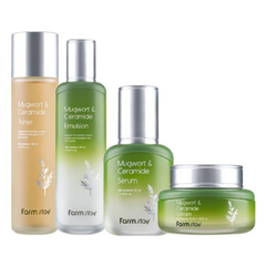 FarmStay Mugwort & Ceramide Toner 150ml, Emulsion 120ml, Serum 35ml, Cream 55ml (15 Options)