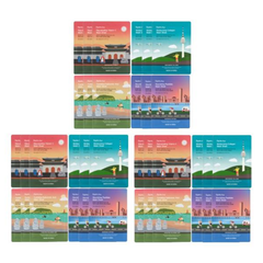 FarmStay Trip to Korea Mask Pack Set (1BOX / 12 Sheets) 23ml( 3 Options)