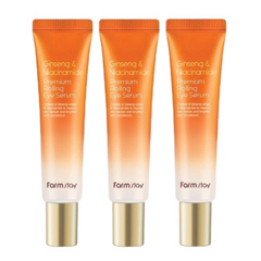 FarmStay Ginseng & Niacinamide Premium Rolling Eye Serum (25ml 0.85 fl.oz.) (3 Options)