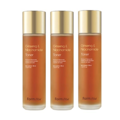 FarmStay Ginseng & Niacinamide Toner 150ml , Serum 35ml , Emulsion120ml , Cream 55ml (15 Options)