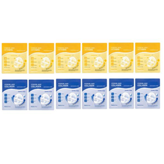 FarmStay Hydrogel Mask Sheet Duo Set 1box (4 sheets) 25g (3 Options)