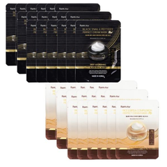 FarmStay Cream Mask Sheet Duo Set 1box (23g × 12 sheets) (3 Options)
