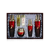 3W CLINIC Red Ginseng Nourishing Skin Care Set of 4 (Toner+Emulsion+Cream+Serum)