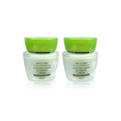 3W CLINIC Aloe Full Water Activating Cream 50g (3 Options)