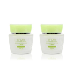 3W CLINIC Snail Moist Control Cream 50g (3 Options)