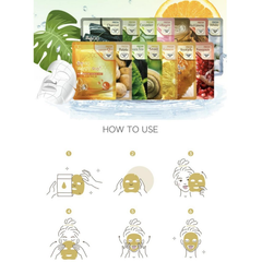 3W CLINIC Fresh Royal Jelly Mask Sheet (3 Options)