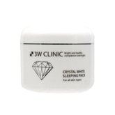 3W CLINIC Crystal White Sleeping Pack 100ml (3 Options)