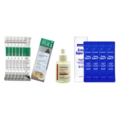 VT Reedle Shot + Dr. Oracle Curesona Radiance Glow Ampoule 40ml + MEDI-PEEL Extra Super 9 Plus Water Glow Lifting Wrapping Mask 4ml (12 Options)