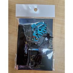 KPOP DEMON HUNTERS Acrylic Stand – Derpy, Jinwoo & Namsan Tower