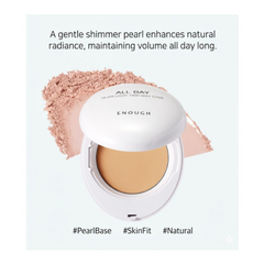 Enough All Day Glam Light Two Way Cake SPF28 PA++ 12g + Refill 12g (9 Options)