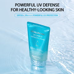 Farmstay Hyaluronic UV Shield Sun Block Cream SPF50+ PA++++ 50g (3 Options)