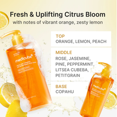Medicube Kojic Acid Turmeric Vita Brightening Body Wash 400ml (3 Options)