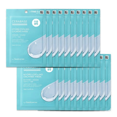 Real Barrier Cera Base Hydro Cooling Calming Mask 24ml (1 Sheet) (3 Options) - DAISO