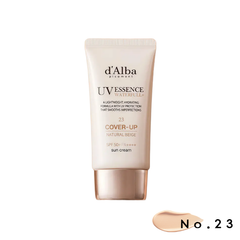 d'Alba Waterfull Tone-Up Sun Cream Natural Cover Beige 50ml (Light / Warm) SPF50+ PA++++ (6 Options)
