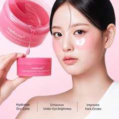 Medicube PDRN Pink Caffeine Collagen Eye Patch 60 Patches (85g) (3 Options)