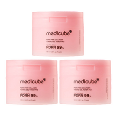 Medicube PDRN Pink Collagen Toning Gel Toner Pad 120 ml (70 pads) (3 Options)