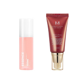 MISSHA All Around Safe Block Essence Sun Mist 80mL SPF50+PA+++ with Missha Perfect Cover BB Cream (5 Options)