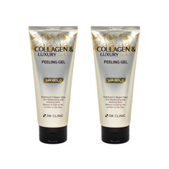 3W CLINIC Collagen & Luxury Gold Peeling Gel 180ml (3 Options)