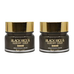 3W CLINIC Black Rice & Luxury Gold Brightening Cream 100g (3 Options)