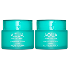 Nature Republic Super Aqua Max Combination Watery Cream(Complexity, Large capacity)120ml (3 Options)