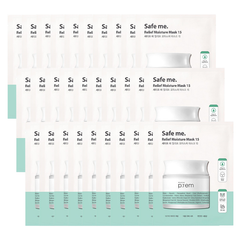 Make P:REM Safe Me. Relief Moisture Mask 15 (25ml × 10 Sheets)